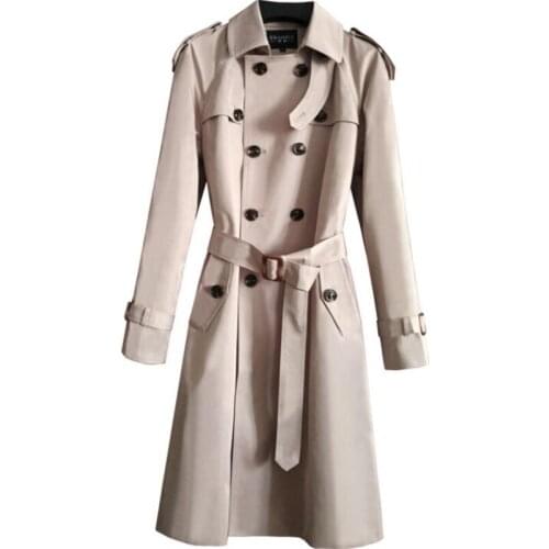 Mens trench coats man куртка мужская весна double breasted clothes slim fit overcoat long sleeve spring autumn new designer 6XL