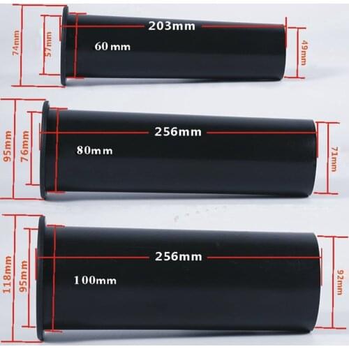 10pcs/lot Speaker guide tube duct connector opening 60mm80mm100mm with LOGO sound tube brand new