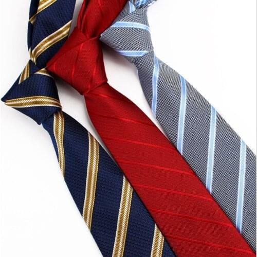 2020 Newest Business Striped Men Ties 7cm Work Leisure Party Cravate Homme Bridegrooms Wedding Tie