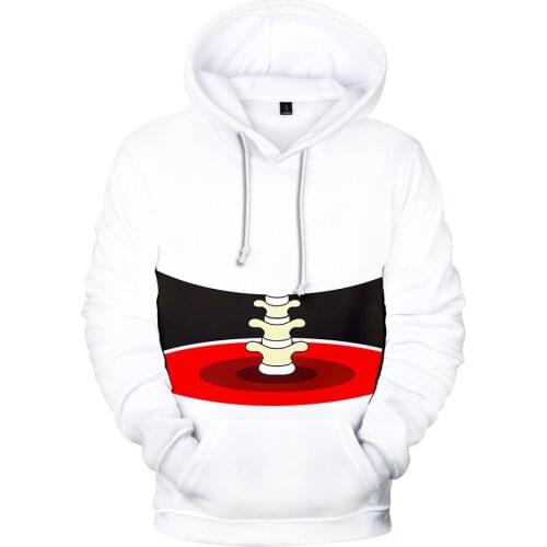 Factory Direct Sales New Spoof Cross-border Digital Printing 3D Hooded Long-sleeved Adult Childrens Cothing
