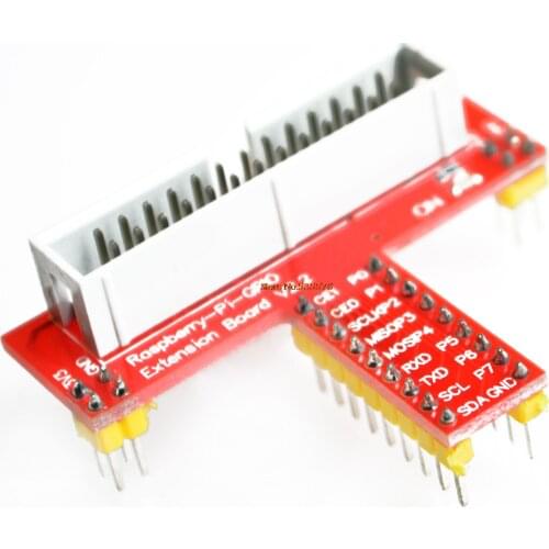 Raspberry Pi GPIO adapter plate for bread plate gold factory direct plug-in version