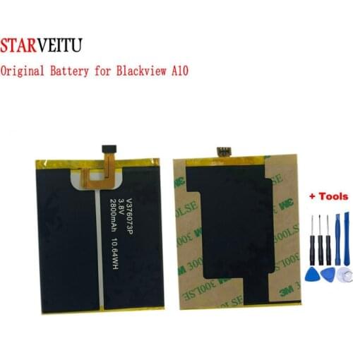 STARVEITU Bateria for Blackview A10 Rechargeable Battery Mobile Phone Replacement Li-Ion Batteries Accumulator 2800mAh