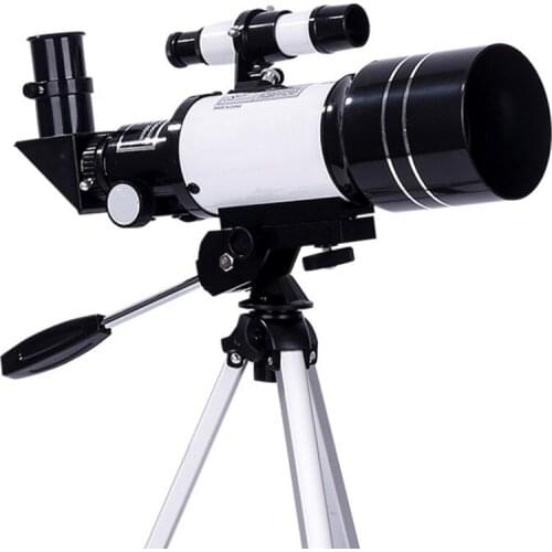 F30070 Astronomical Telescope with Tripod Professional Zoom Outdoor HD Night Vision 150X Refractive Deep Space Moon Watching f
