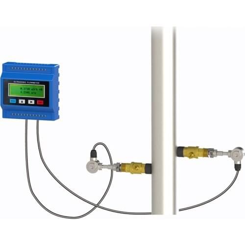 Insertion Type Ultrasonic Flow Meter DN50mm-DN6000mm TUF-2000M high temperature sensor water flowmeter