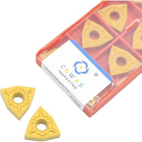 WNMG080404 TM PC4025 Carbide insert External Turning Tools Lathe cutter Tool turning insert For processing steel parts