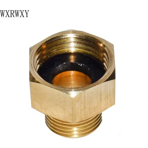 Wxrwxy Garden female 1/2 connector 3/8 male threaded connector Reducing joint 3/8 threaded faucet drip irrigation fittings 10PCS