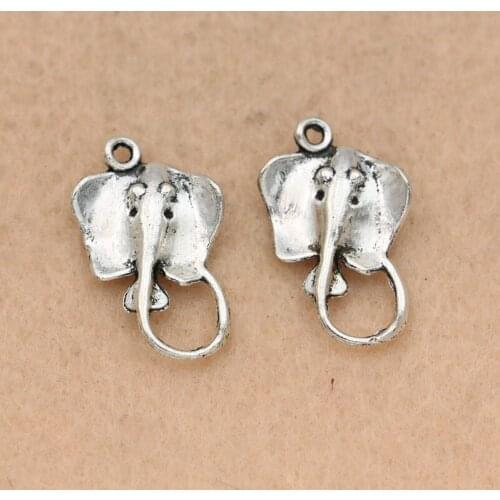 10pcs Antique Silver Tone Ocean Fish Charm Pendant Jewelry Diy Jewelry Making Accessories Handmade 23x14mm