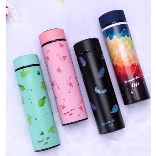304 Stainless Steel Thermos Cup Vacuum Business Water Bottle Car Water Cup Creative Boutique Gift Thermos Vacuum