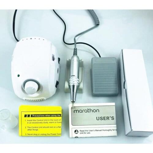 65W BTMARATHON Champion-3 Micromotor 35000rpm Handpiece STRONG 210 Electric Manicure Drill manicure Nail Drill art equipment