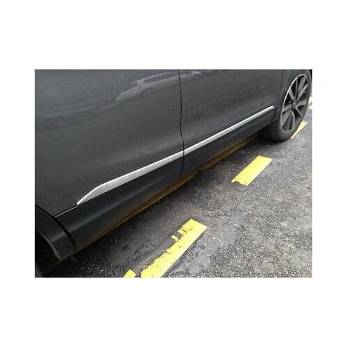 ABS Chrome Side Door Body Molding Trim 4pcs for Nissan Qashqai 2014 2015 2016