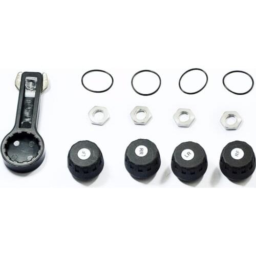 Car TPMS System tool for Android 7.1 / 8.0 Tire Tyre Pressure Monitoring System 4 external Sensors Auto Security Alarm System