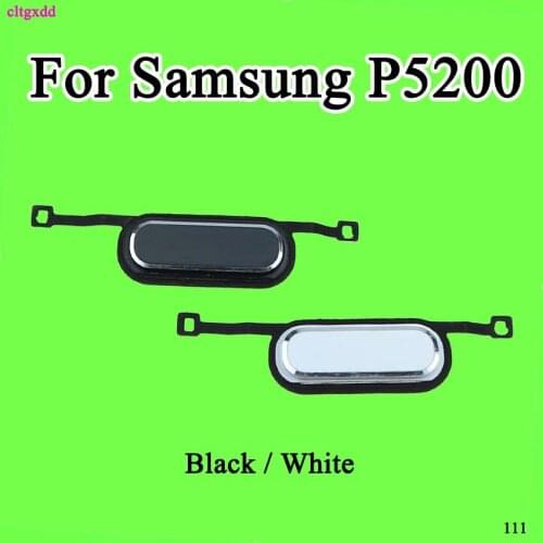 Cltgxdd Home Button and Fingerprint Scanner Flex Cable Connector Ribbon for Samsung Galaxy P5200 GT-P5200