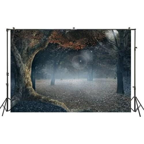 HUAYI Photography Backdrop deep forest photo background studio protraits photobooth birthday newborns backdrops photocall W-3721