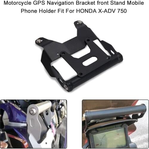 GPS Navigation Bracket front Bar Stand Mobile Phone GPS Holder Fit For HONDA X-ADV 750