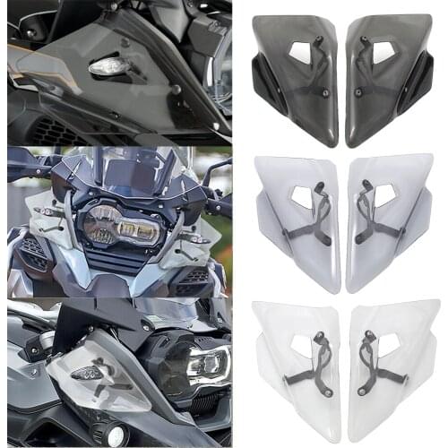 Motorcycle Upper Turn Signal Wind Deflector Side Fairing Windshield Windscreen Handguard FOR BMW R1200GS R1250GS R 1200 1250 GS