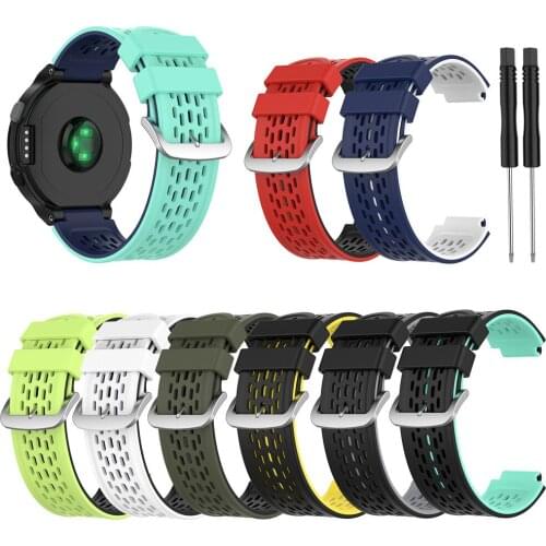 Soft Silicone Watch Strap for Garmin Approach S2 S4Replacement Watch Band Sports Belt for Garmin Vivoactive Watch Repair Part