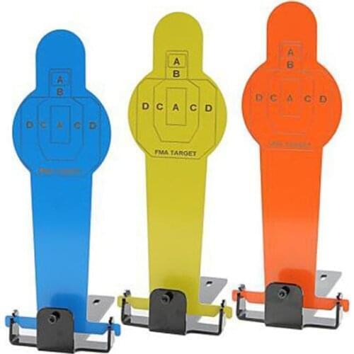 FMA New Metal Folding Target Airsoft CQB CS Competitive Games Shooting Practice Target Colorful hollow humanoid Target