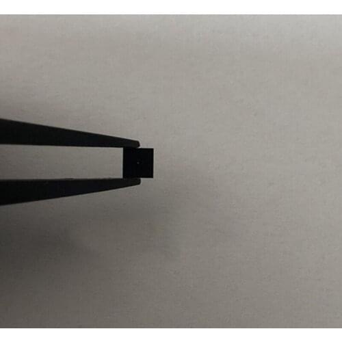 Manufacture optical stainless steel slit blackening size 9*9 mm slit length 6 mm slit width 100 microns thickness 0.05 mm