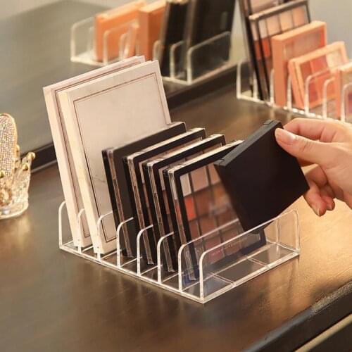 1Pc Eyeshadow Palette Organizer Eyepowder Storage Tray Cosmetics Rack Makeup Tools Compartment Holder For Women