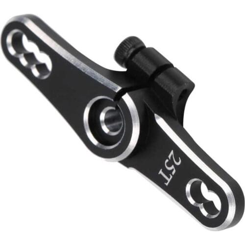 25T Aluminum Alloy Steering Servo Arm Horn for 1/10RC Car Crawler Large Torque Digital Coreless Servo Upgrade Spare Parts