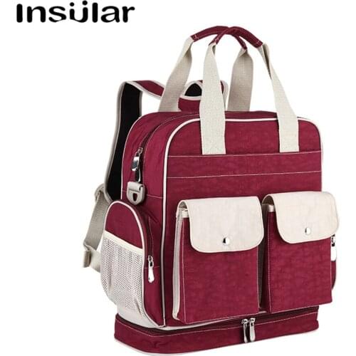 Diaper bag mummy nappy backpack waterproof infant Travelling Storage stroller maternity nursing baby care Large capacity bags
