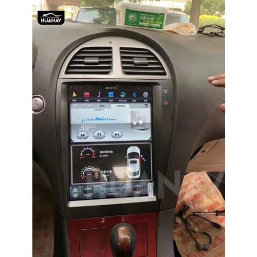 Tesla Android Car No DVD player GPS Navigation For Lexus ES240 ES250 ES300 ES330 ES350 2006-2012 Car multimedia screen car MAPS