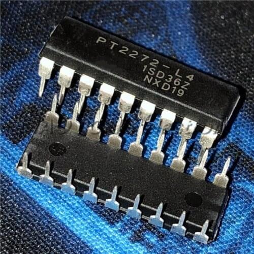 100PCS/LOT PT2272 PT2272-L4 Receiver Decoder/With Latch Function DIP-18 New