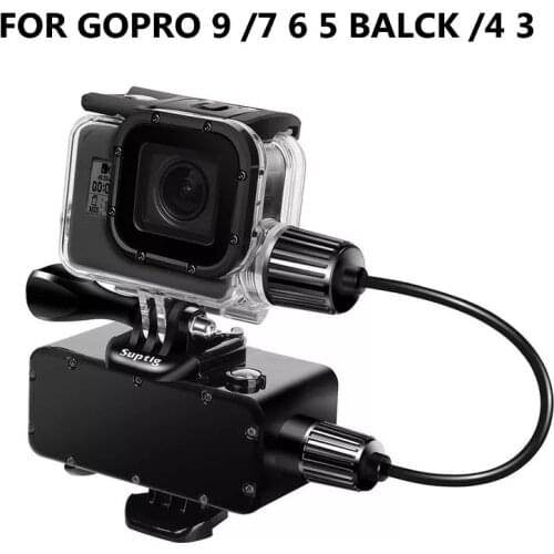30M Waterproof 5200mAh Power Bank External Battery Bank for GoPro Hero 7/6/5/4/3+ Xiaomi Yi 4K SJCAM Action Camera Accessories