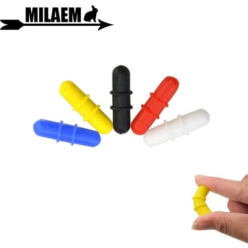 6pcs Archery Compound Bow Stabilizer Damping Rubber Shock Absorption Limbs Stabilizer Compound Bow Hunting Shooting Accessories