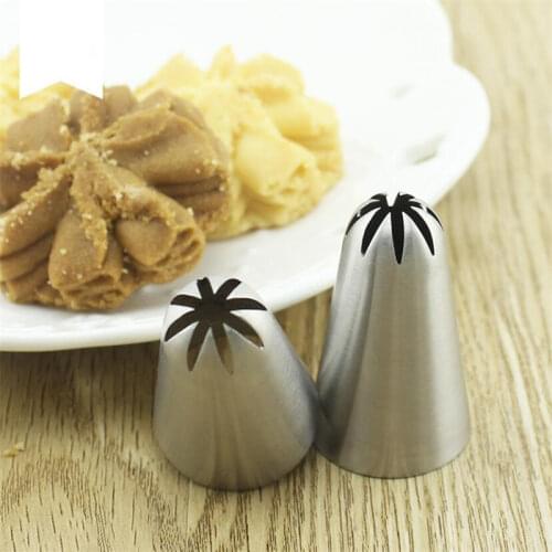 Large Size Cream Nozzle Decorating Tip Icing Nozzle Cake & Baking Tools Cookie Nozzles Cake Fondant Decorating Mold Bakeware