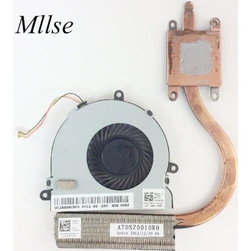 CN-074X7K 074X7K 74X7K CN-07H5H9 07H5H9 for Dell Inspiron 17 3721 3521 Cpu Cooler Heatsink Assembly Radiator With fan