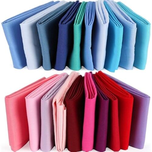 Dailylike 20Pcs Cotton Fabric Bundles Sewing Patchwork Precut Fabric Scraps For DIY Quilting Patchwork Craft Cotton Fabric