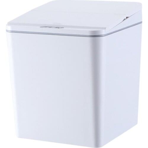 Battery Version Intelligent Infrared Sensor Automatic Desktop Car Trash Can Storage Box Desk Dormitory Office Tissue Snack Box