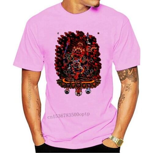 New MAHAKALA DHARMAPALA Tshirt 83 T-Shirt Buddha Yoga Buddhist Zen Tao Sacred