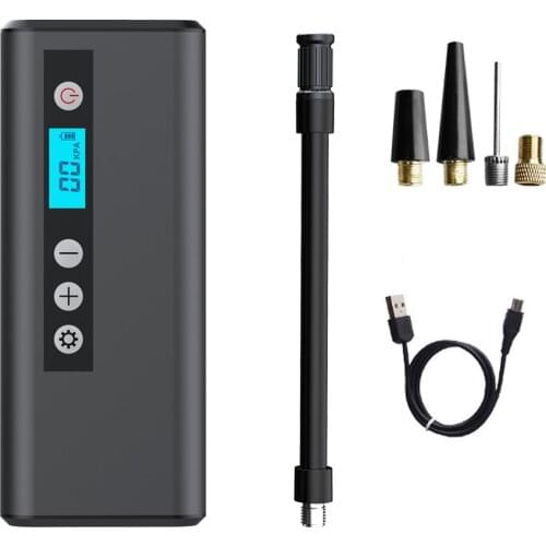 Portable mini Air Pump Electric Bike Air Inflator 150 PSI Car Air Compressor Inflator Cordless Tire Pump for Ball Bike Car