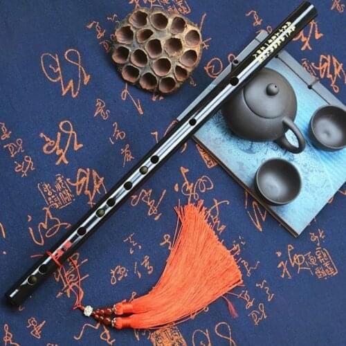 Professional Bamboo Flute for Children Adult Transverse Dizi Flute Musical Instruments C D E F G Key Wooden Flute Flauta