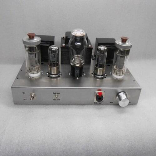 Handmade scaffolding 220V 10W + 10W 5z3p 6j8p fu50 300B vacuum tube amp Single-end Class A HiFi audio integrated Amplifier