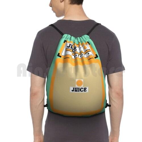 Juice Amp Backpack Drawstring Bag Riding Climbing Gym Bag Flat Flat Design Colors Graphic Graphic Design Graphism Vector Amp