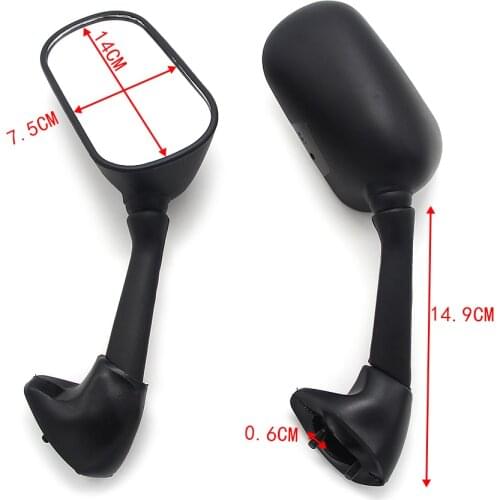 Motorcycle Mirrors Racing Sport Bike Rear View Mirror For Yamaha YZF R6 R6S R1 5MT-26290-00 5MT-26280-00 5SL-26280-00 5SL-262900