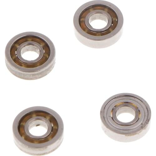 4x Silver Metal Bearings for WLtoys V977 K110 K123 K124 Models DIY Accessory
