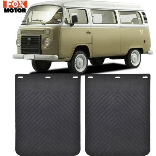Rubber Mudflaps Mud Flaps Splash Guards Mudguards For VW Transporter T4 T5 T5.1 T6 T6.1 RVS with barn doors tailgate fitment