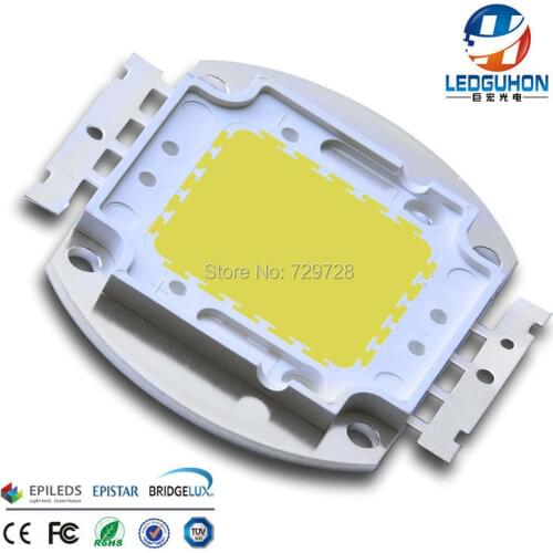 COB lighting 6000-6500k LED 50W White Light Bridgelux Chip 45mil