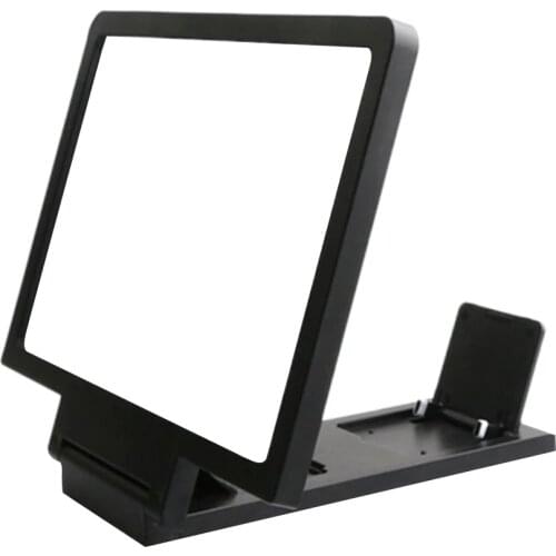 Phone Screen Magnifier Phone Magnifying Glass Screen Cellphone Desktop Phone Holder Stand Universal Magnifier Holder Bracket