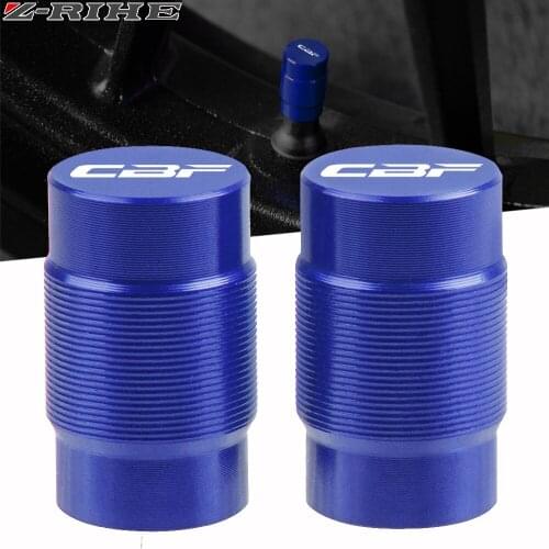 Motorcycle Accessorie Wheel Tire Valve Stem Caps CNC Airtight Covers For Honda CBF 600 SA CBF 600 CBF1000 CBF250 CBF500 CBF125