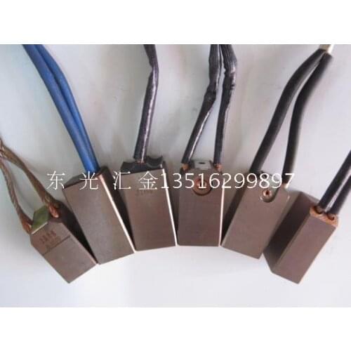 3pcs Wear-resistant Brushes J164 / J204 / J201 / D104 / D172 GB Full Copper Semi-copper Graphite Carbon Brush Conductive Brush
