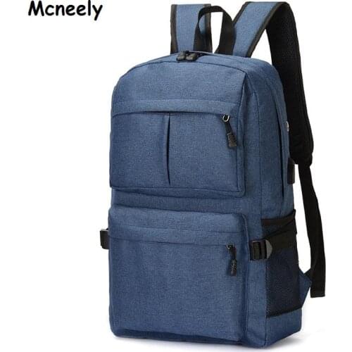 Hot Sale Fashion Unisex Laptop Backpack USB Charging Computer Backpack Casual Style Bags Large Male Business Travel Bag Backpack