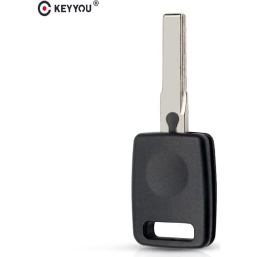KEYYOU Original Transponder Car Key Shell Case Cover Replacement Blank for Audi A4 A4L A6 A6L A3 Q3