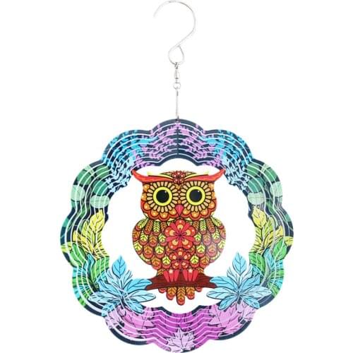 Bird Repell Ent Reflective Ornament Hanging Wind Chimes Outdoor Window Color Pendant Home Garden Decoration Decor Nordic Style