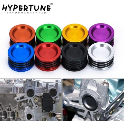 Camshaft Cam Shaft Seal Cover Cap Plug Triple O-Ring Aluminum Front Replacement For Honda Acura B D H F Series Engine Motor