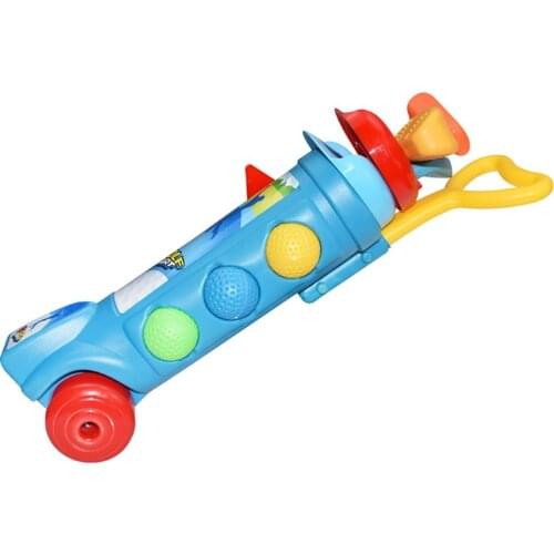 Multicolor Plastic Golf Toys for Children Outdoor Backyard Sport Game Childrens golf Mini Putter Club Summer Fun Play Sports